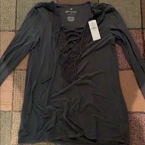 american eagle soft & sexy long sleeve